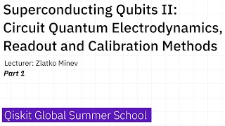 19. Superconducting Qubits II: Circuit Quantum Electrodynamics, Readout and Calibration Methods Pt 1