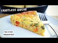 This CRUSTLESS QUICHE is my favorite make-ahead breakfast