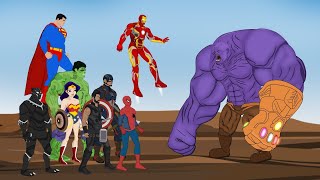 HULK - SPIDERMAN - IRONMAN VS THANOS : Fight Scene - Avengers Infinity War [HD]