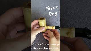 bamboo pipe手工竹烟斗