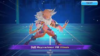 [Digimon ReArise] Meicoomon digivolution to MayCrackmon VM