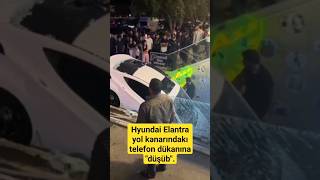 Dünən Bakıda, Memar Əcəmi m/s yaxınlığında sürücü idarə etdiyi avtomobillə qəza törədib