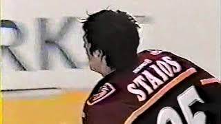 Steve Staios vs Steve Konowalchuk - Jan 13, 2001