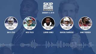 UNDISPUTED Audio Podcast (01.04.19) with Skip Bayless, Shannon Sharpe & Jenny Taft | UNDISPUTED