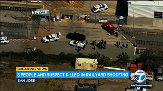 8 killed in San Jose railyard shooting, shooter dead | ABC7
