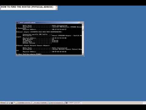 How to Find The Hostid Number How to Find The Hostid Number