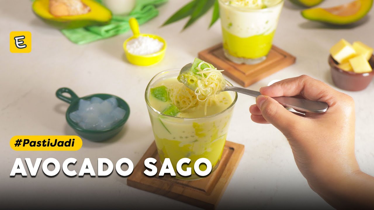 Resep Avocado Sago Youtube