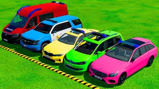 DELIVERY VOLKSWAGEN, CHEVROLET, BMW, MERCEDES IN COLOR GARAGES! - Farming Simulator 22