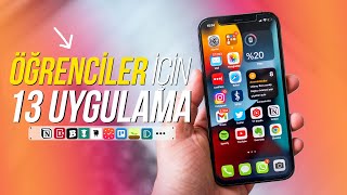 Öğrenciler için Faydalı 13 Uygulama