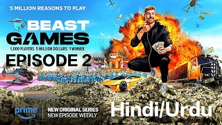 Beast Games Episode 2 in Hindi Dubbed Season 1 2024| 2,000 people fight for $5,000,000