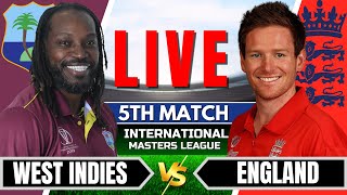 LIVE: West Indies Masters vs England Masters, IML T20 2025 | international masters league 2025