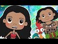 Moana Finger Family | Animated | WigglePop