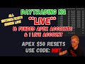 **LIVE** DAY TRADING - COPY TRADING 16 FUNDED ACCOUNTS - CODE NBT