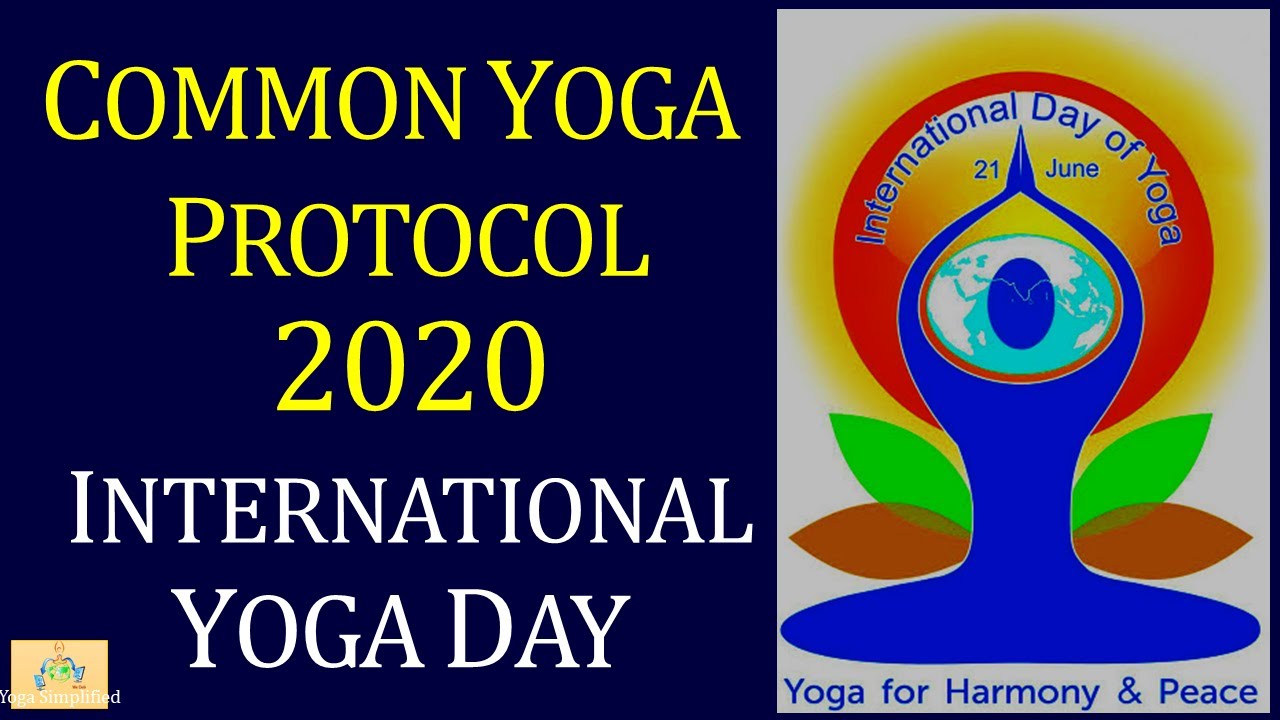 Common Yoga Protocol 2020 Recommended By Ministry Of Ayush Govt Of ...