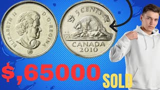 2010 Canada 5 Cent Coin Worth A Lot of Money!