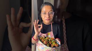 Dry Cabbage Manchurian🤤#odia#shortsviral#trending#foryou#minivlog#vegmanchurian