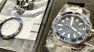 TAG Heuer Service Experience | Aquaracer Battery & Bezel Replacement Cost