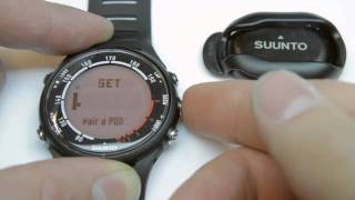 Suunto t3d / t4d - How to pair with Foot POD Mini