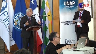 Encuentro Iberoamericano en gestión de desastres naturales (2018.10.23) Iquique TV