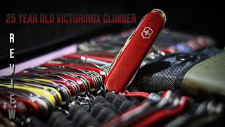 25 year old Victorinox Swiss Army Knife Climber Review [Tagalog with ENG. Subs)