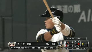 王柏融 連兩場敲安！對決156km速球，九下代打上場 vs 東北樂天金鷲 本場打擊紀錄 / Sep 2, 2020