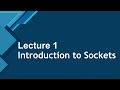 Introduction to Sockets   Lecture 1