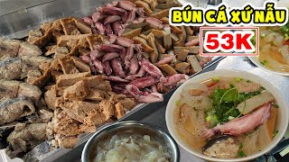 Ngọt Thanh Bún Cá Xứ Nẫu 53K Full Topping Hải Sản Đặc Sản Miền Trung Với 4 Loại Nước Chấm Đặc Biệt