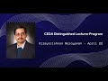 IEEE CEDA Virtual Distinguished Lecturer: Distributed Visual Analytics by Vijaykrishnan Narayanan