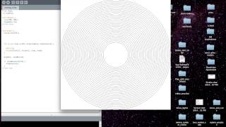shrinking circle
