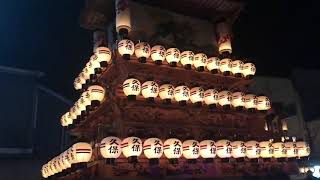 西条祭り 2019 石岡神社例大祭　　久保屋台　差し上げ