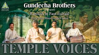 Gundecha Brothers-Dhrupad | Bandish - Fast Sultaal 'Murat Mann Bhaye Sundar' Live at Saptak Festival
