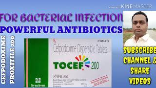 Tocef 200mg tablets