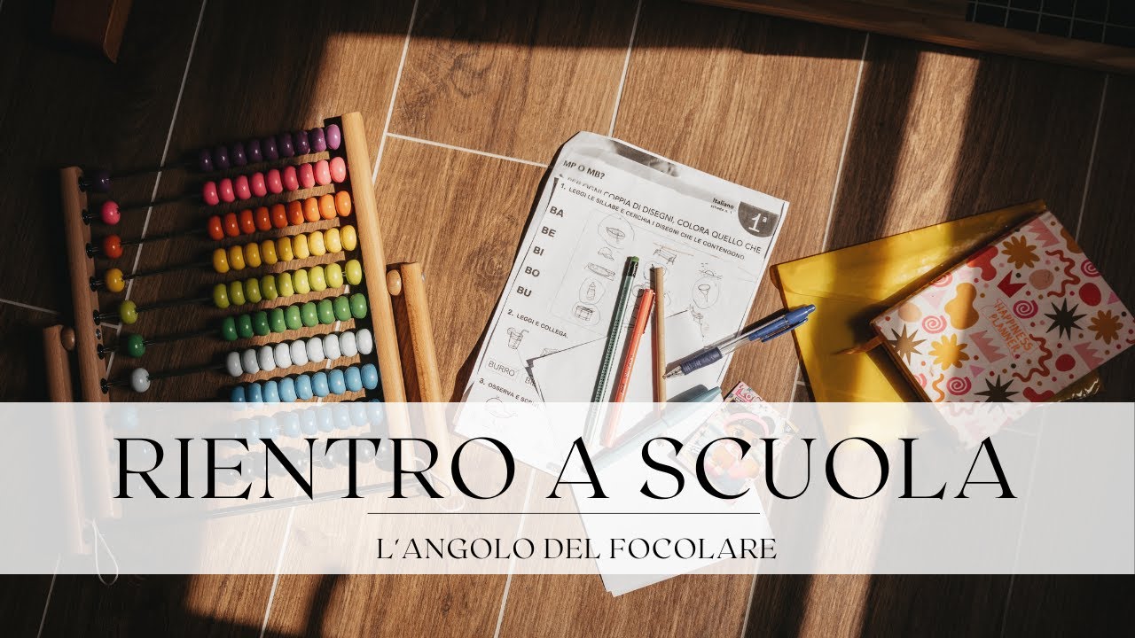 Organizzazione Per Un Rientro A Scuola FACILE | ADV Vivaia - YouTube