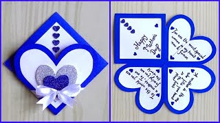 Easy and beautiful Greeting card for Mother's day  / Mother's day card making very easy Handmade
