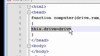 Javascript Tutorial - 25 - Introduction to Objects