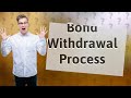 How long does it take to withdraw money from a bond?