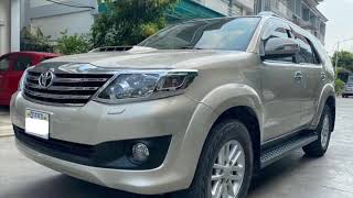 ឡានលក់ 33,999$ Toyota Fortuner 2013 ប៉ុង៊ : 4x4 / ប៉ុង2