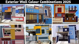 Best  Exterior Wall Colour Combinations 2025 || Which is Best Type Paint For Exteriors || Colour