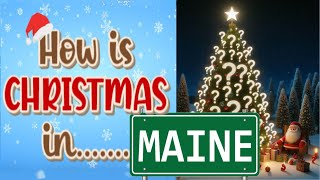 Discover Maine's Magical Christmas Traditions!. The Maine way!