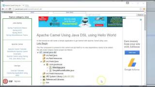 Apache Camel Tutorial - Hello World Example