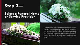 How to Plan a Funeral 6 Step Checklist for Funeral Arrangements