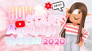 HOW TO START A SUCCESSFUL ROBLOX YOUTUBE CHANNEL! ✩ | Roblox | Astra