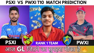 PSXI vs PWXI Dream11 Team |PSXI vs PWXI Pondicherry T10 |PSXI vs PWXI Dream11 Today Match Prediction