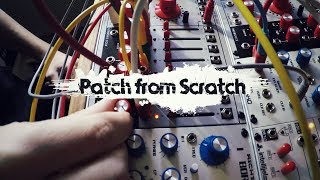 Patch from Scratch - Verbos Harmonic Oscillator controlled Up and Down (no talking)