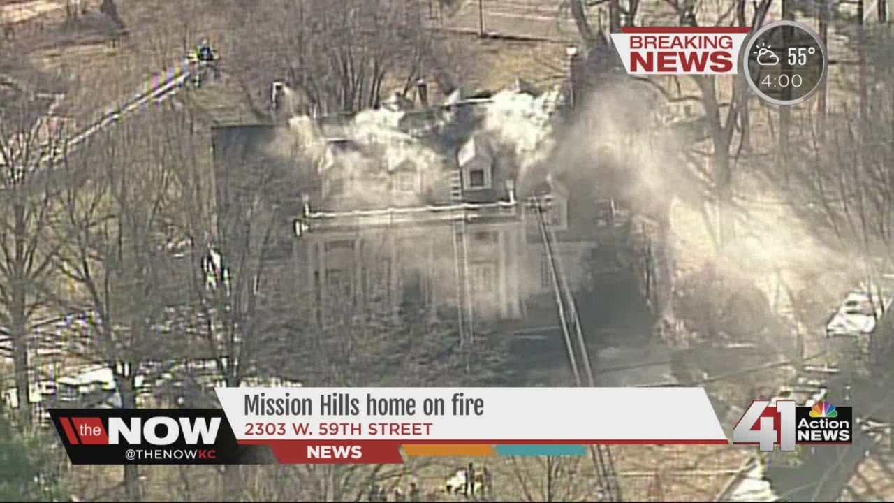 Crews Battle 2-alarm House Fire In Mission Hills - YouTube