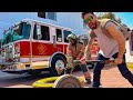 EL DIFÍCIL ENTRENAMIENTO PARA SER BOMBERO!