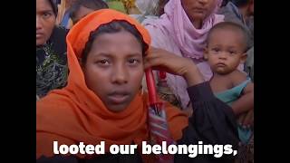 Rohingya Muslims are suffering under the Myanmar government