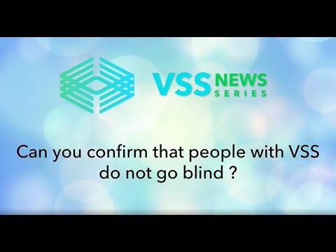 Can you go blind from visual snow?