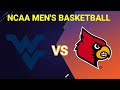 West Virginia Mountaineers vs Louisville Cardinals | 2024-2025 NCAA MEN'S BASKETBALL LIVE SCORE