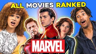 Top 10 Marvel MCU Movies Ranked | Generations React